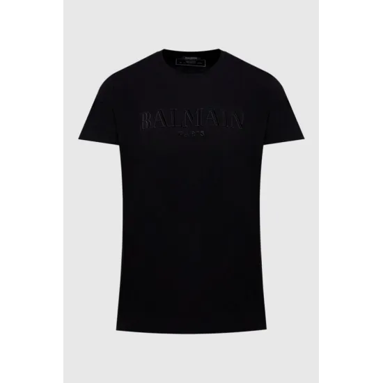 Balmain Ανδρικό T-shirt Μαύρο