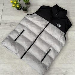 The North Face Ανδρικό Αμάνικο Μπουφάν Γκρι/Μαύρο