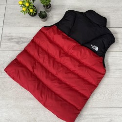 The North Face Ανδρικό Αμάνικο Μπουφάν Κοκκίνο/Μαύρο