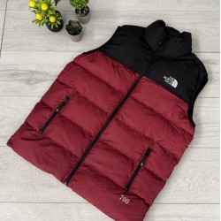 The North Face Ανδρικό Αμάνικο Μπουφάν Μπορντό/Μαύρο