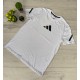 Adidas Ανδρικό T-shirt Λευκό με Μαύρες Λεπτομέρειες