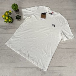 The North Face Ανδρικό T-shirt Εκρού με Λογότυπο