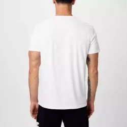 T-shirt Alexander McQueen Λευκό με Μαύρα Γραφικά