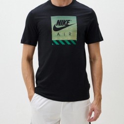 Nike Air Graphic T-Shirt Μαύρο Πράσινο