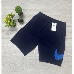 Ανδρική Βερμούδα Nike Μπλε Σκούρο με Μπλε Swoosh