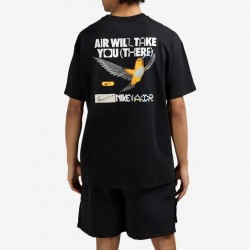 Nike Air Graphic T-Shirt Μαύρο