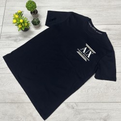 Ανδρικό Μπλουζάκι Armani Exchange – Navy Blue με Quotes