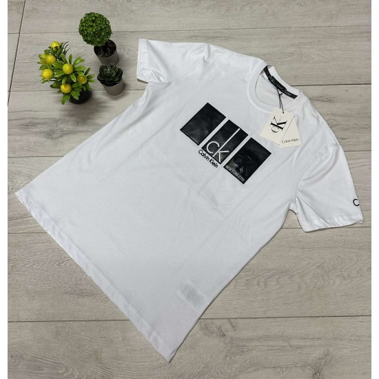Λευκό Μπλουζάκι Calvin Klein
