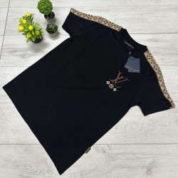 T-Shirt LV Gold Accents