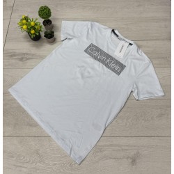 Λευκο T-shirt με λογότυπο Calvin Klein