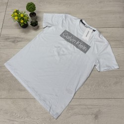 Λευκο T-shirt με λογότυπο Calvin Klein